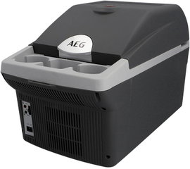 Autós hűtőláda, melegítő láda AEG Bordbar BK16 12 V/DC Szürke 16 l