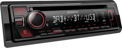 Autórádió, CD, USB, Bluetooth, DAB+, Kenwood KDCBT450DAB 2. kép