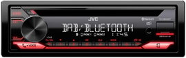 JVC KDDB622BT Autórádió Kormány távirányító csatlakozó, Bluetooth kihangosító, DAB + tuner