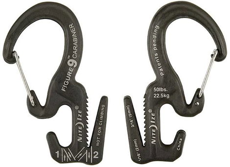 NITE Ize NI-C9S-02-01 Karabíner Figure9 Small 69 mm x 34 mm x 8 mm 1 db 3. kép