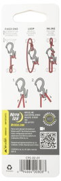 NITE Ize NI-C9S-02-01 Karabíner Figure9 Small 69 mm x 34 mm x 8 mm 1 db 7. bélyegkép