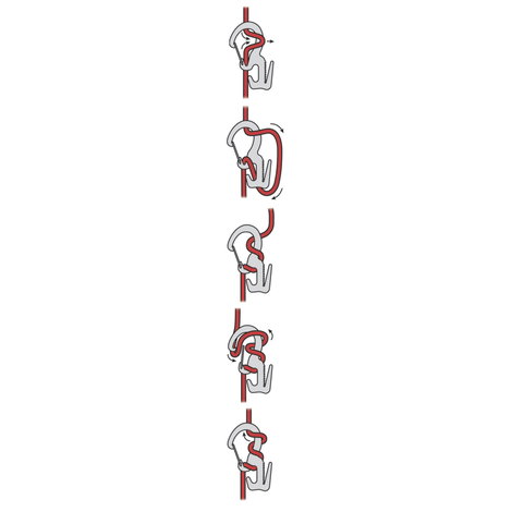 NITE Ize NI-C9L-02-01 Karabíner Figure9 Large 116 mm x 56 mm x 13 mm 1 db 19. kép