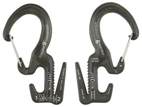NITE Ize NI-C9L-02-01 Karabíner Figure9 Large 116 mm x 56 mm x 13 mm 1 db 3. kép