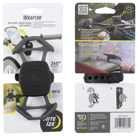 NITE Ize Wraptor Mobil állvány Fekete 18. kép