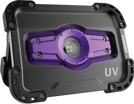 Akkus UV LED lámpa, 400 lm, Kunzer PL-2 UV