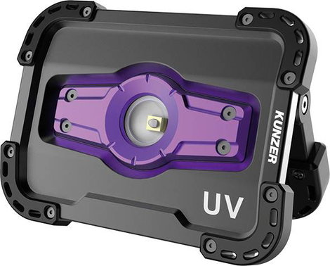 Akkus UV LED lámpa, 400 lm, Kunzer PL-2 UV 3. kép