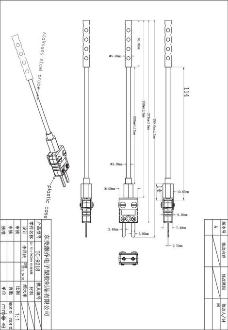 VOLTCRAFT K101 + TP 201 Hőmérséklet mérőműszer Érzékelő típus K 9. kép