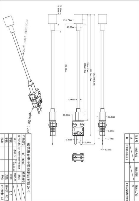VOLTCRAFT K101 + TP 205 Hőmérséklet mérőműszer Érzékelő típus K 11. kép