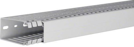 Hager HA780040 Kábelvezető csatorna (H x Sz) 2000 mm x 40 mm 1 db Élénk szürke