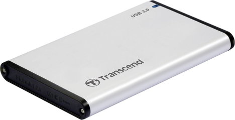 Transcend TS0GSJ25S3 SATA merevlemez doboz 2.5 coll USB 3.2 (1. generáció) (USB 3.0)
