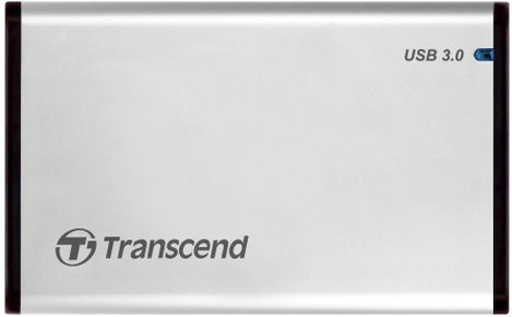 Transcend TS0GSJ25S3 SATA merevlemez doboz 2.5 coll USB 3.2 (1. generáció) (USB 3.0) 2. kép
