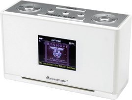 soundmaster UR240WE Asztali rádió DAB+, URH AUX Fehér