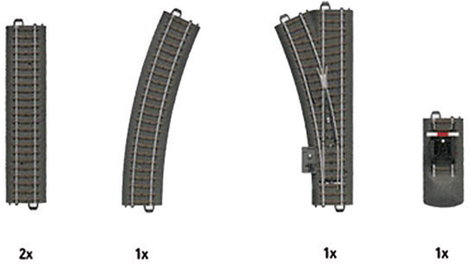 H0 Märklin C sín (ággyal) 24900 Kiegészítő csomagolás C1