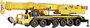 Kibri 13012 H0 Építkezésnél használt jármű modell Liebherr 1120-as teleszkópos daru rúdtartóval bélyegkép