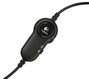 Logitech H151 Számítógép On Ear headset Vezetékes Stereo Fekete mikrofon zajelnyomás, Noise Cancelli 3. bélyegkép