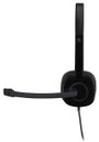 Logitech H151 Számítógép On Ear headset Vezetékes Stereo Fekete mikrofon zajelnyomás, Noise Cancelli 5. bélyegkép