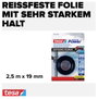 tesa EXTREME REPAIR 56064-00001-00 Repair tape tesa® extra Power Fekete (H x Sz) 2.5 m x 19 mm 1 db 3. bélyegkép
