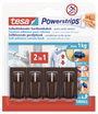 tesa POWERSTRIPS® Vario függöny horog Barna bélyegkép
