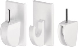 tesa POWERSTRIPS® Vario függöny horog Fehér