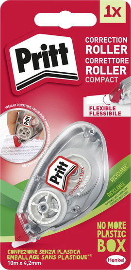 Henkel Görgős hibajavítók Korrekturroller Compact Flex 4.2 mm Fehér 10 m 1 db