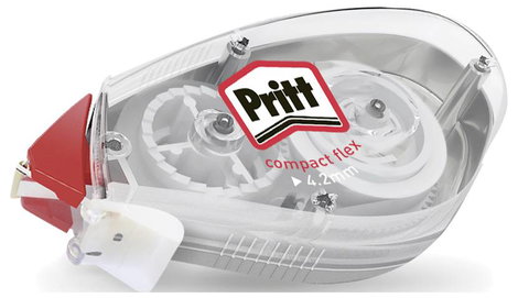 Henkel Görgős hibajavítók Korrekturroller Compact Flex 4.2 mm Fehér 10 m 1 db 3. kép