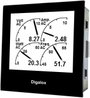 Grafikus DIN mérőkészülék, RGB háttérvilágítás, 0 -500 V/AC, 10-500 Hz, 68 x 68 mm, TDE Instruments 6. bélyegkép