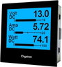 Grafikus DIN mérőkészülék, RGB háttérvilágítás, 0 -500 V/AC, 10-500 Hz, 68 x 68 mm, TDE Instruments 8. bélyegkép