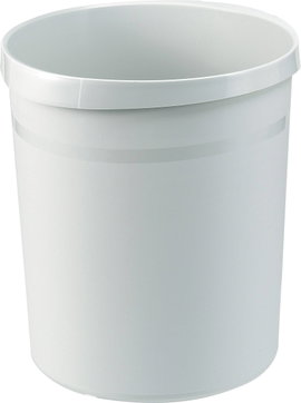 HAN GRIP 18190-11 Papírkosár 18 l (Ø x Ma) 312 mm x 345 mm Polipropilén Élénk szürke 1 db
