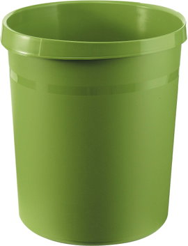 HAN GRIP 18190-05 Papírkosár 18 l (Ø x Ma) 312 mm x 345 mm Polipropilén Zöld 1 db