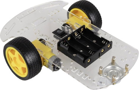 Joy-it Joy-IT robot05 Robot futómű Kivitel (építőkészlet/modul): Építőkészlet