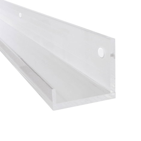 Sigel Lebegő polc GA110 Átlátszó 100 cm x 5 cm x 8 cm 2. kép