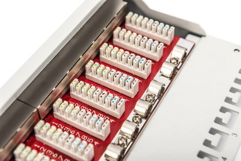 Digitus DN-91612S-EA-G 12 port Hálózati patchpanel 254 mm (10) CAT 6A 1 ME 5. kép