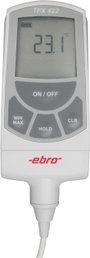 ebro TFX 422C-150 Beszúrós hőmérő (HACCP) Mérési tartomány, hőmérséklet -25 - 50 °C Érzékelő típus P bélyegkép