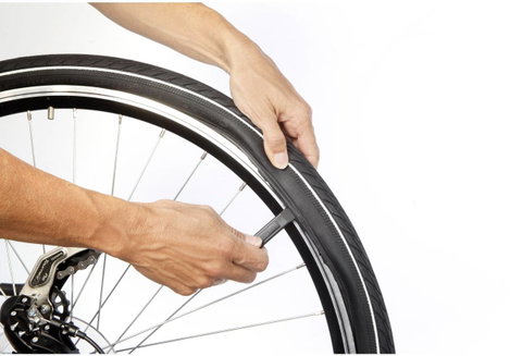 FISCHER FAHRRAD 85098 Kerékpár tömlő 28 coll Autóvszelep (AV) 4. kép