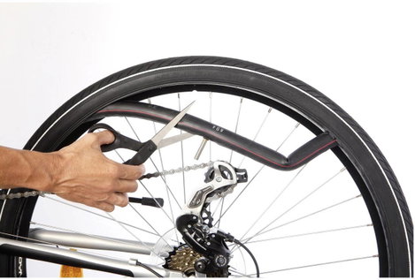 FISCHER FAHRRAD 85098 Kerékpár tömlő 28 coll Autóvszelep (AV) 6. kép
