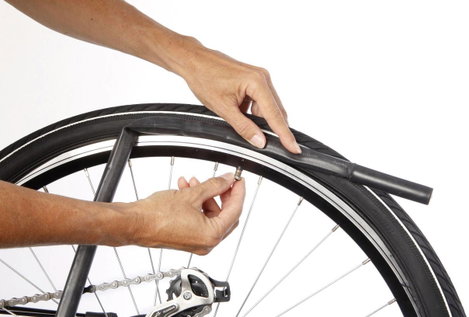 FISCHER FAHRRAD 85101 Kerékpár tömlő 26 coll Dunlop szelep (DV) 13. kép