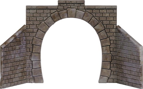 Busch 8840 BUSCH JAEGER TT Tunnel-Portal 1 sínes Kész modell