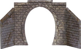 Busch 8197 BUSCH JAEGER N Tunnel-Portal 1 sínes Kész modell