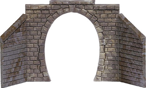 Busch 8197 BUSCH JAEGER N Tunnel-Portal 1 sínes Kész modell