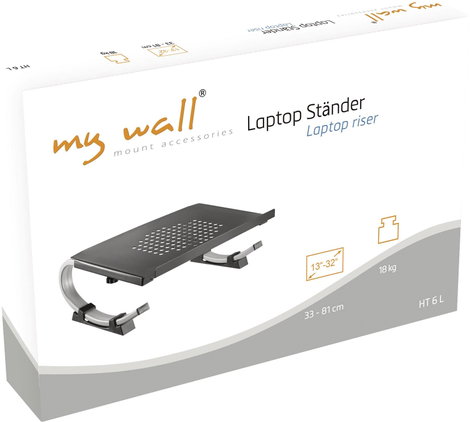 My Wall HT6L Notebook állvány Állítható magasság, Dönthető 2. kép