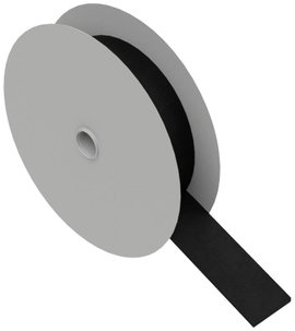 Hebotec 11-KE20002,5FRT Tépőzár Kötegeléshez Bolyhos és horgos fél (H x Sz) 2500 mm x 20 mm Fekete 2