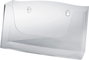 Sigel acrylic LH118 Fali prospektustartó Átlátszó DIN A4, fekvő Rekeszek száma 1 1 db (Sz x Ma x Mé) 2. bélyegkép