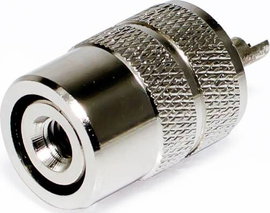 Albrecht PL dugó 10stk. PL 259/RL, PL-Stecker, lang, 6mm T377