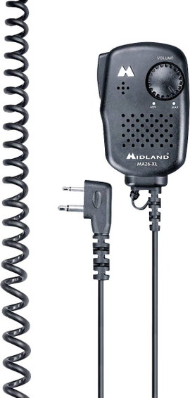 Midland Mikrofon MA 26-XL Mini-Lautsprechermikrofon C515.05