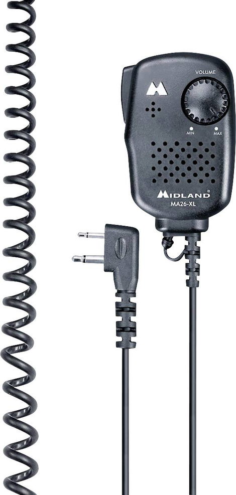 Midland Mikrofon MA 26-XL Mini-Lautsprechermikrofon C515.05
