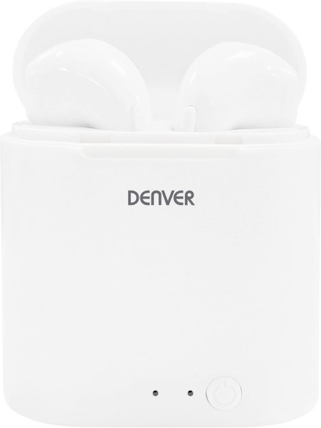 Denver TWQ-40 In Ear fejhallgató Bluetooth® Fehér 2. kép