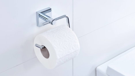 tesa ekkro Toalettpapír tartó Ragasztó Fém 2. kép