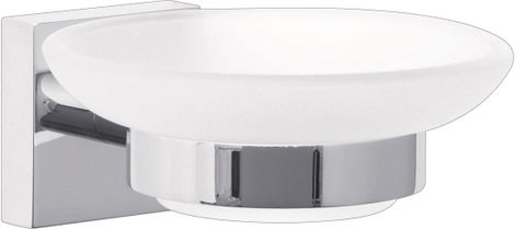 tesa ekkro 40240-00000-00 Szappantartó Króm (fényes), Fehér (selymes)