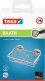tesa 40220-00000-00 baath Plus Szappantartó kosár Ragasztó Króm (fényes) 6. bélyegkép