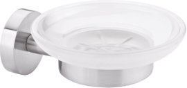 tesa MOON 40310-00000-00 Szappantartó Ezüst, Fehér (selymes)
